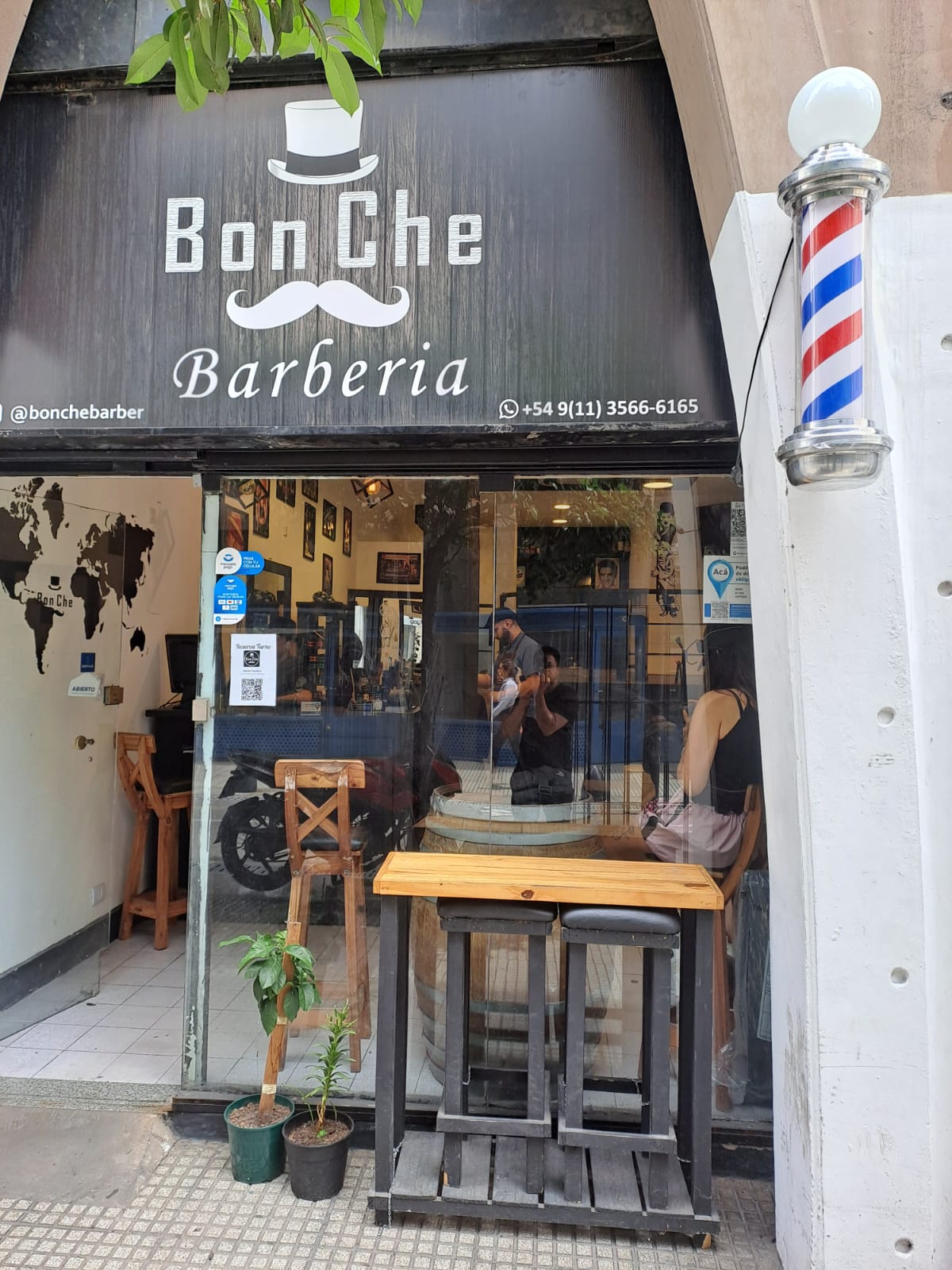 Trabajo de barbería realizado en Bonche Barbería